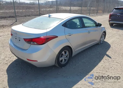 2015 Hyundai Elantra Se from USA, damaged, VIN 5NPDH4AE3FH547495